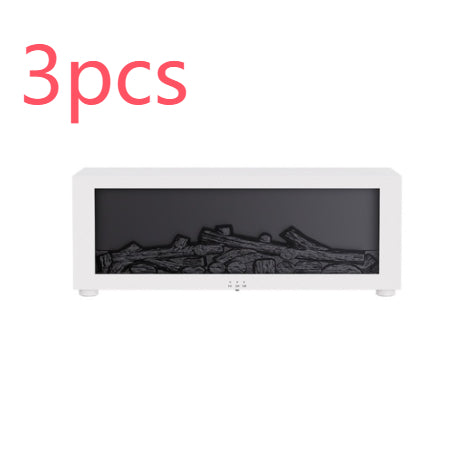 3D Flame Fireplace Humidifier & Aromatherapy Diffuser – 7 Color Ambient LED