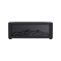 3D Flame Fireplace Humidifier & Aromatherapy Diffuser – 7 Color Ambient LED