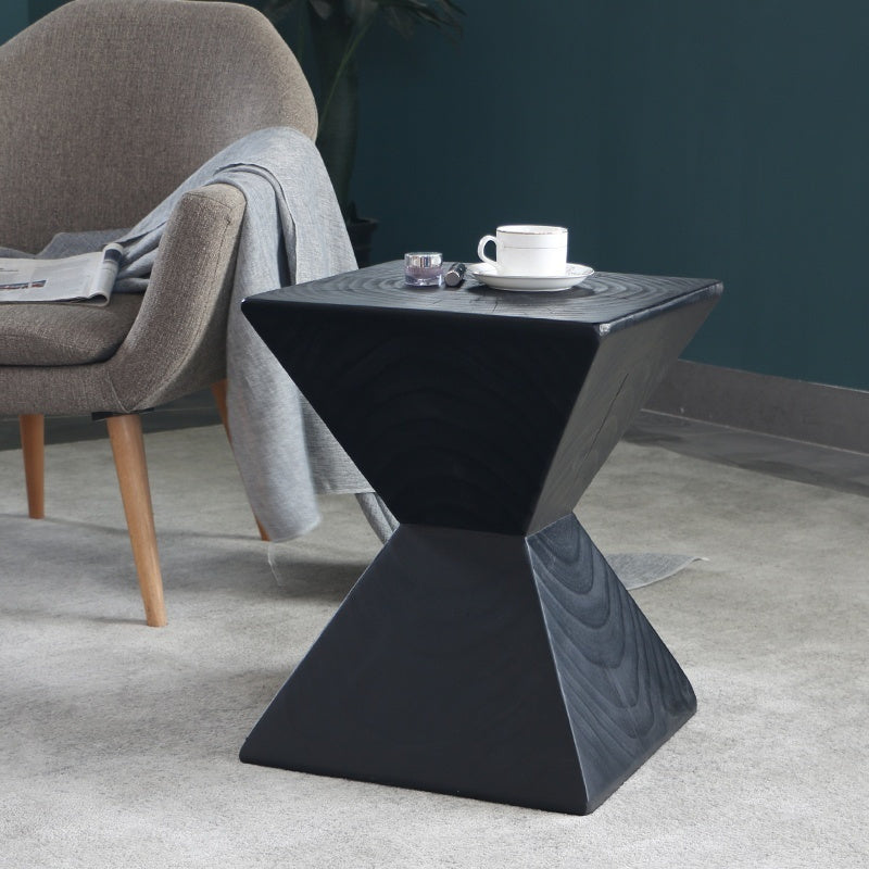 Serein Log Side Table