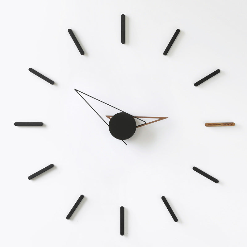 Nordic Light Luxury Silhouette Wall Clock