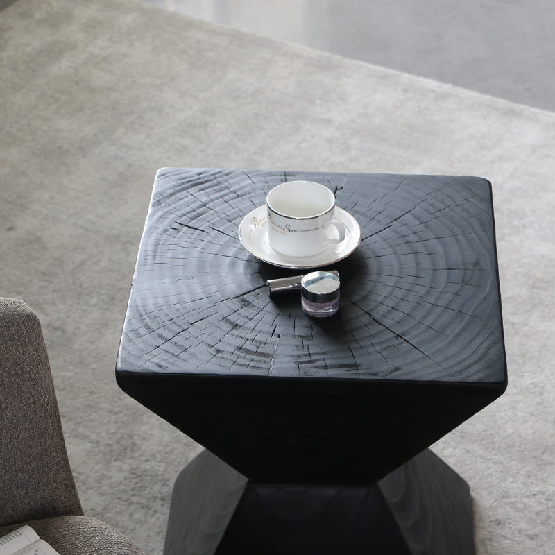 Serein Log Side Table