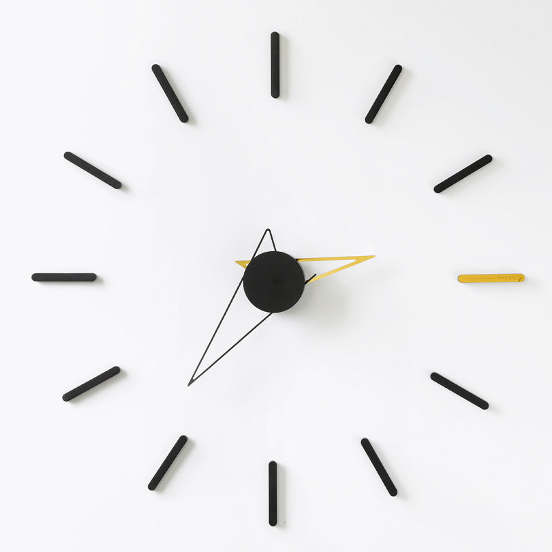 Nordic Light Luxury Silhouette Wall Clock