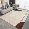 Nordic Abstract Geometric Area Rug – Ultra-Soft 6mm Cut Pile Home Carpet