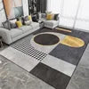 Nordic Abstract Geometric Area Rug – Ultra-Soft 6mm Cut Pile Home Carpet