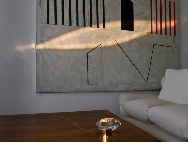 Aura Crystal "Eye of the Sky" Designer Projection Lamp