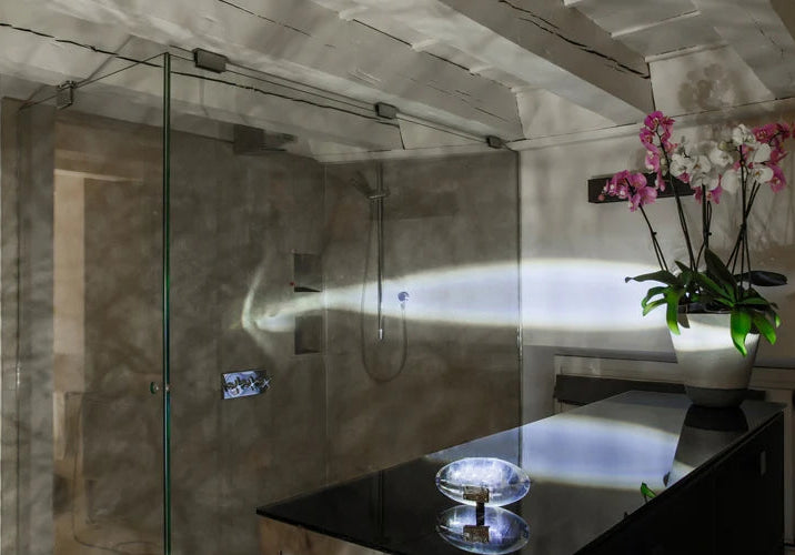 Aura Crystal "Eye of the Sky" Designer Projection Lamp