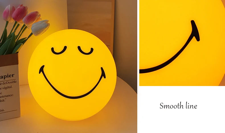 GlowBuddy Smiling Sphere Mood Lamp