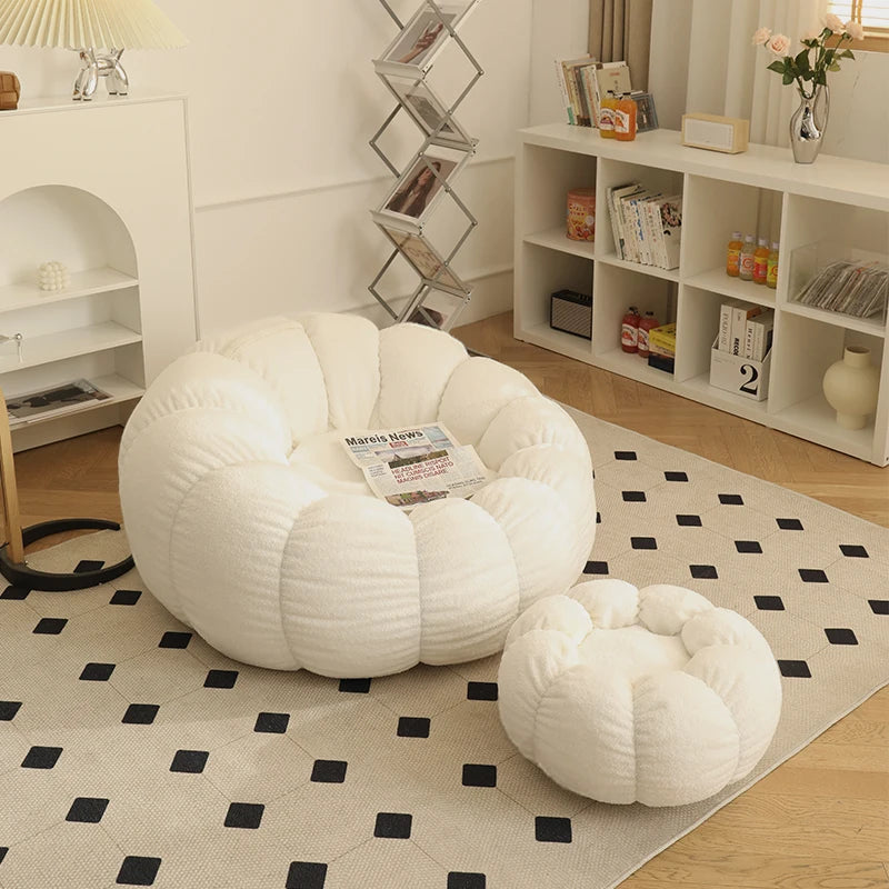 CloudPuff™ Luxury Oversized Bean Bag Sofa & Ottoman Set