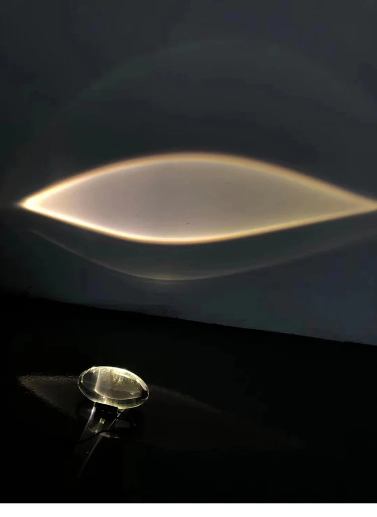 Aura Crystal "Eye of the Sky" Designer Projection Lamp