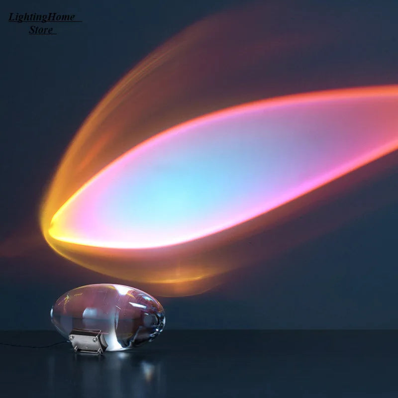 Aura Crystal "Eye of the Sky" Designer Projection Lamp