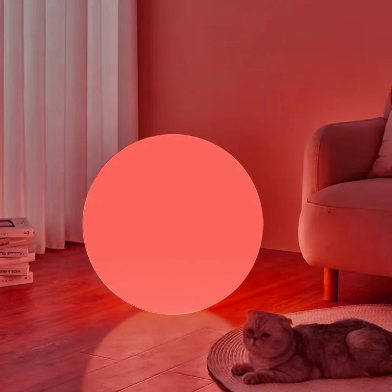Aura Glow Waterproof RGB Sphere Lamp – 16 Colors & Remote Control