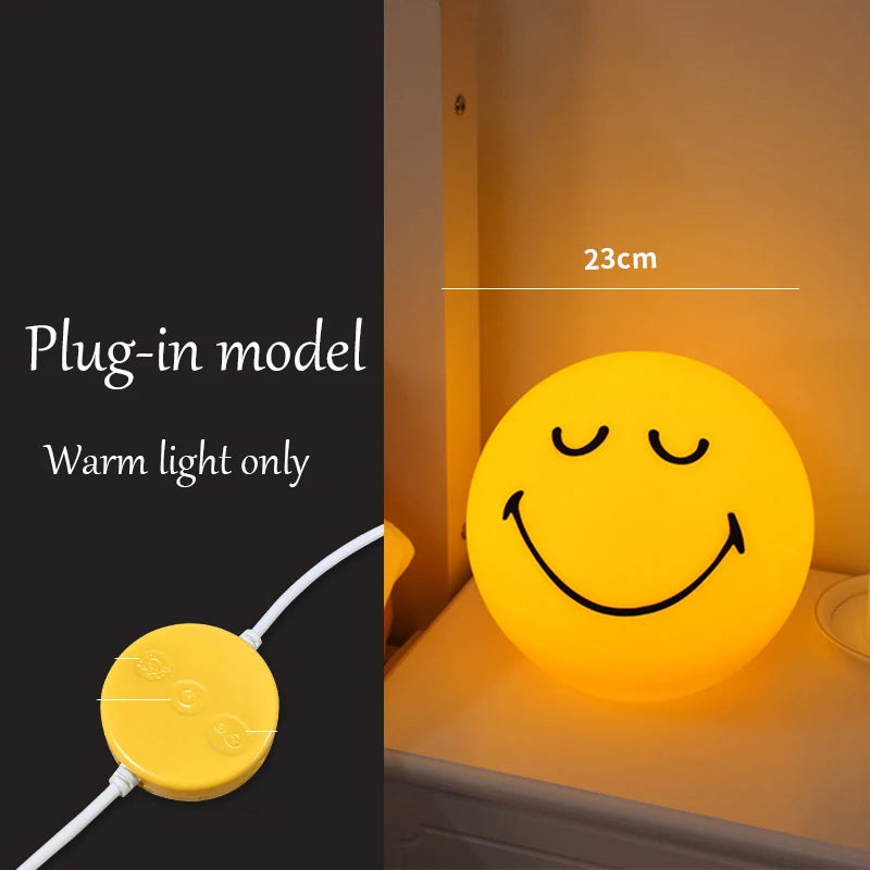 GlowBuddy Smiling Sphere Mood Lamp