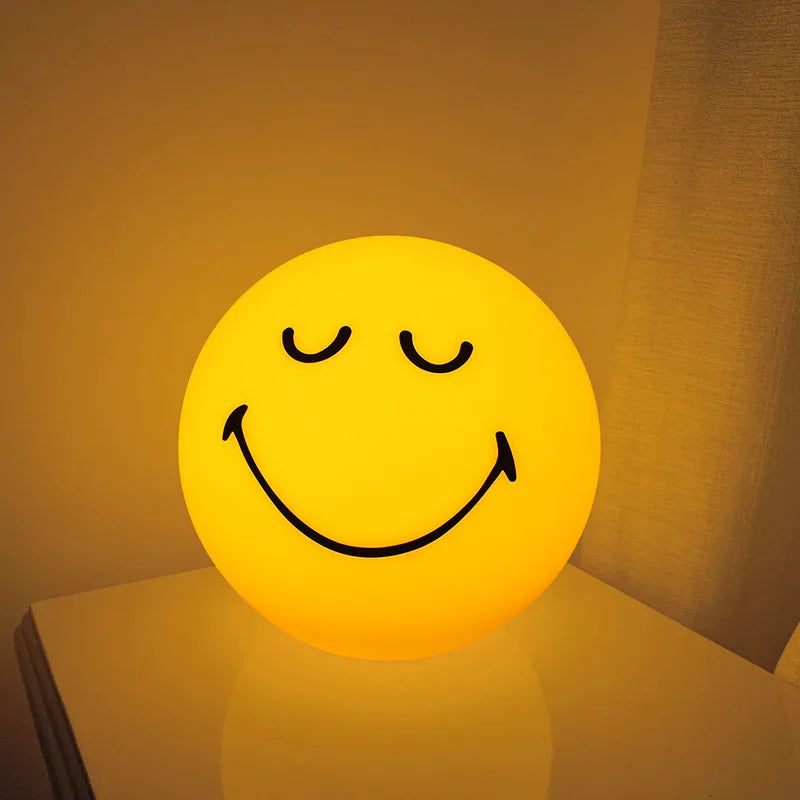 GlowBuddy Smiling Sphere Mood Lamp