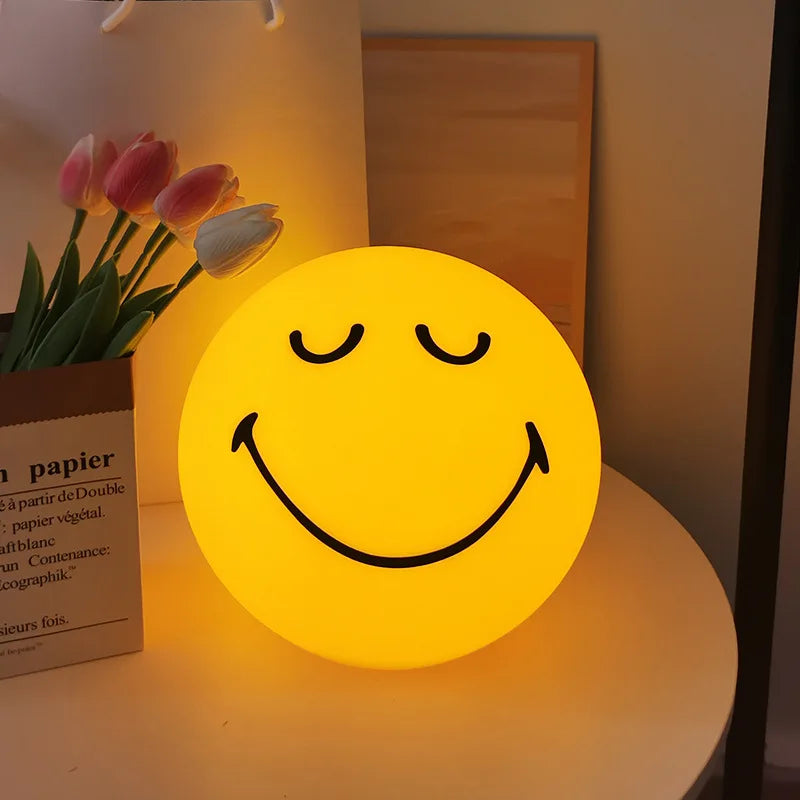 GlowBuddy Smiling Sphere Mood Lamp