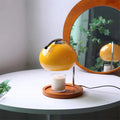 Retro Glass Candle Warmer Lamp – Dimmable Aromatherapy Table Lamp