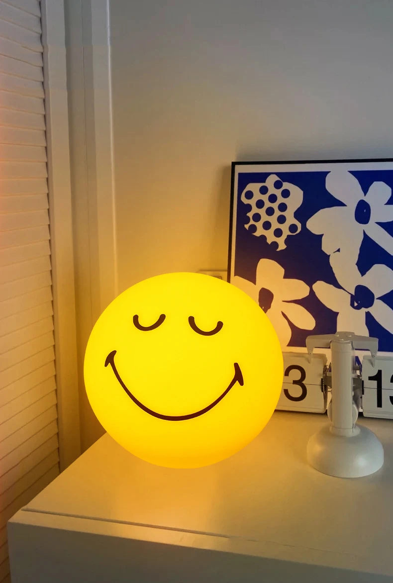 GlowBuddy Smiling Sphere Mood Lamp