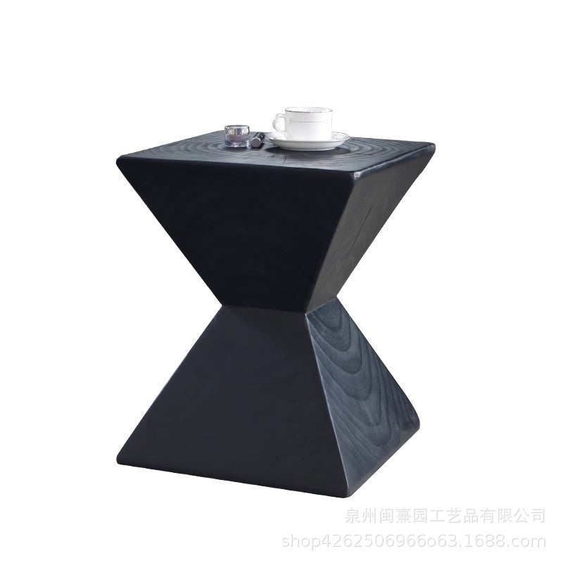 Serein Log Side Table