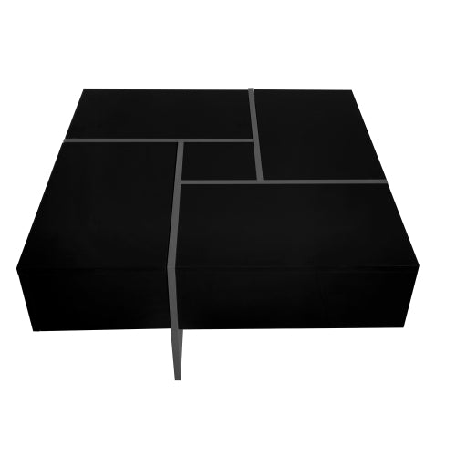 The Quadra-Glide Hidden Storage Coffee Table