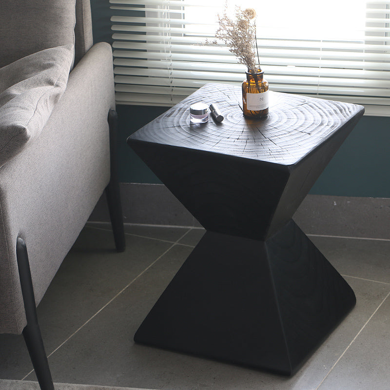 Serein Log Side Table