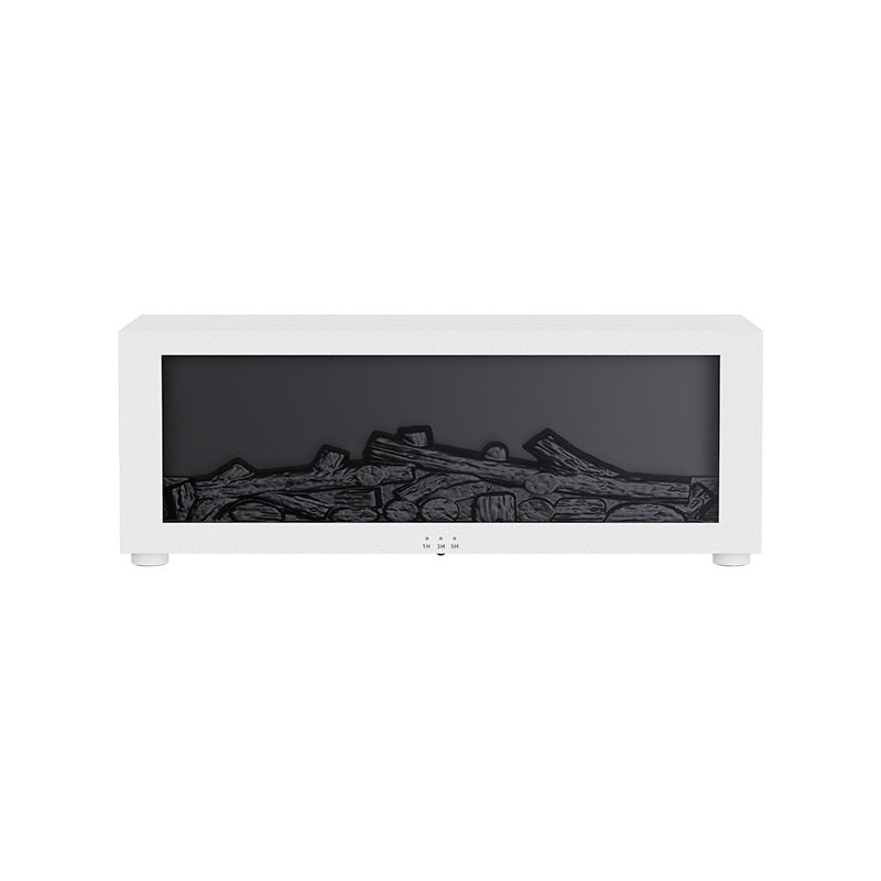 3D Flame Fireplace Humidifier & Aromatherapy Diffuser – 7 Color Ambient LED